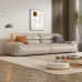 Genuine Leather Sofa New European Style Compact Living Room Footstool Combination Genuine Leather Sofa New European Style Compact Living Room Footstool Combination