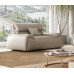 Genuine Leather Sofa New European Style Compact Living Room Footstool Combination Genuine Leather Sofa New European Style Compact Living Room Footstool Combination