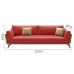 Office Reception ThreeSeat Leather Sofa Set