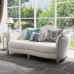 Upscale American Light Luxury Leather Living Room Sofa Set Modern French Villa 4 Seater