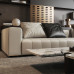 Italian Leather Sofa Living Room Top Layer Cowhide Piano Key Large Sectional Straight Row Latest Corner Combination