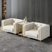 Modern Business Lounge Leather Sofa Coffee Table Set Modern Business Lounge Leather Sofa Coffee Table Set
