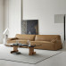 Italian Minimalism Four Person Simple Luxury Damascus Straight Row Living Room Leather Sofa Italian Minimalism Four Person Simple Luxury Damascus Straight Row Living Room Leather Sofa