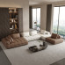 Luxurious Villa Living Sectional Leather Sofa