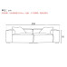 Leather Tofu Block Luxury Living Room Home Straight Floor Elegant Minimalist Block Sofa