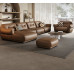 Italian Minimalist Luxury Leather Sofa Living Room Modern Simplistic Corner Royal Leather Sofa