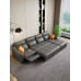 Electric Leather Sofa Bed Living Room Combination Modern Minimalist Storage Expandable New