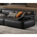 Italian Leather Sofa Latest Living Room Cube Straight Row Sofa
