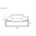 Italian Leather Sofa Latest Living Room Cube Straight Row Sofa
