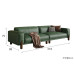 Modern Minimalist Leather Sofa