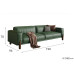Modern Minimalist Leather Sofa
