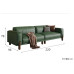 Modern Minimalist Leather Sofa