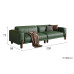 Modern Minimalist Leather Sofa