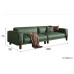Modern Minimalist Leather Sofa