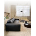 Italian Minimalist Leather Sofa Modern Minimalist Living Room