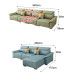 Italian leather sofa living room corner sectional cream tufted set Italian leather sofa living room corner sectional cream tufted set