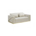 Modern Light Luxury Cream Straight ThreeSeat Sofa Set Modern Light Luxury Cream Straight ThreeSeat Sofa Set