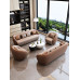 Three Seater Reception Room Sofa Set for Luxury Hotel Lobby Three Seater Reception Room Sofa Set for Luxury Hotel Lobby