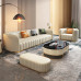Modern FourSeat Leather Sofa for Small Spaces