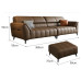 Italian minimalist leather sofa living room modern corner luxury combination Italian minimalist leather sofa living room modern corner luxury combination