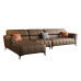 Italian minimalist leather sofa living room modern corner luxury combination Italian minimalist leather sofa living room modern corner luxury combination