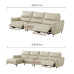 Leather Electric Sofa With Creamy Texture Layer For Living Room Leather Electric Sofa With Creamy Texture Layer For Living Room