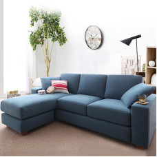 Chaise Sofa with Movable chaise position and Washable covers in various color