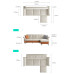 Modern Minimalistic TechnoFabric Sofa Bed for Small Living Room Modern Minimalistic TechnoFabric Sofa Bed for Small Living Room