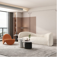 Scandinavian Style Furniture in Hair Salon Reception Areas