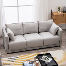 Scandinavian Upholstered Sofa for Small Living Spaces