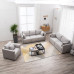 Scandinavian Upholstered Sofa for Small Living Spaces