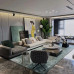 Italian Minimalist Sofa Nordic Simple Small Living Room Modern Luxury No Wash Technology Fabric Sofa Italian Minimalist Sofa Nordic Simple Small Living Room Modern Luxury No Wash Technology Fabric Sofa