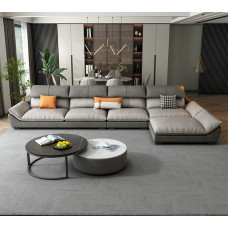 Modern Nordic Fabric Sofa Living Room Minimal Luxury Small Size 3 4 Persons