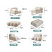 Creamy Nordic Faux Sheepskin Modular Cloud Sectional Sofa for Small Living Rooms Creamy Nordic Faux Sheepskin Modular Cloud Sectional Sofa for Small Living Rooms