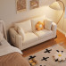 Furnished Mini Apartment for Rent Single Bedroom Living Room Sofa