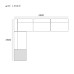 Italian Minimalist Fabric Sofa Designer Mansion Flat LShaped Corner Sofa Set Italian Minimalist Fabric Sofa Designer Mansion Flat LShaped Corner Sofa Set