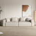 Modern Minimalist Wash Free Tech Fabric Italian Style Straight Sofa Luxury Small Space Fabric Upholstered Foam Block Modern Minimalist Wash Free Tech Fabric Italian Style Straight Sofa Luxury Small Space Fabric Upholstered Foam Block