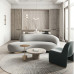 Italian Luxury Curved Fabric Small Beauty Salon Reception Sofa Modern Minimalist Living Room Designer Sofa Italian Luxury Curved Fabric Small Beauty Salon Reception Sofa Modern Minimalist Living Room Designer Sofa