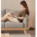 Wood Sofa Living Room Modern Chinese Simple Fabric Corner Sofa
