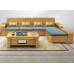 Modern Style Solid Wood Corner Sofa Set Modern Style Solid Wood Corner Sofa Set