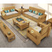 Modern Style Solid Wood Corner Sofa Set Modern Style Solid Wood Corner Sofa Set