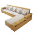 Modern Style Solid Wood Corner Sofa Set Modern Style Solid Wood Corner Sofa Set