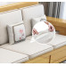 Modern Style Solid Wood Corner Sofa Set Modern Style Solid Wood Corner Sofa Set