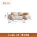 Technology Fabric Cream Minimalist Japanese Daytime Styled Small Living Room Three Person Straight Set Technology Fabric Cream Minimalist Japanese Daytime Styled Small Living Room Three Person Straight Set