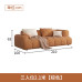 Technology Fabric Cream Minimalist Japanese Daytime Styled Small Living Room Three Person Straight Set Technology Fabric Cream Minimalist Japanese Daytime Styled Small Living Room Three Person Straight Set