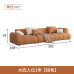 Technology Fabric Cream Minimalist Japanese Daytime Styled Small Living Room Three Person Straight Set Technology Fabric Cream Minimalist Japanese Daytime Styled Small Living Room Three Person Straight Set