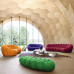 Modern Minimalist Creative Fabric Bubble Sofa Living Room Curved Design Direct Sales