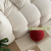 Cream Fleece Flock Sofas small living room Nordic 3 Seater Cream Fleece Flock Sofas small living room Nordic 3 Seater