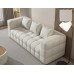 Cream Fleece Flock Sofas small living room Nordic 3 Seater Cream Fleece Flock Sofas small living room Nordic 3 Seater