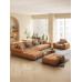 Modern Ivory Sectional Sofa Set Modern Ivory Sectional Sofa Set